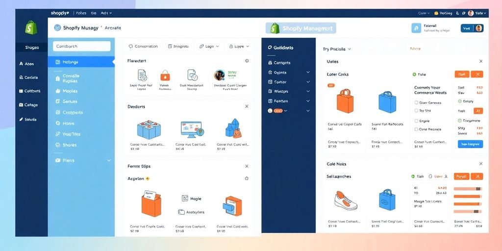 Shopify Unveils Exciting New Features for Enhanced Store Management 1 Shopify store management dashboard with new features and design.