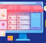 Illustration of enhanced order management features for online shopping.