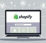 Shopify store with a custom domain connection.